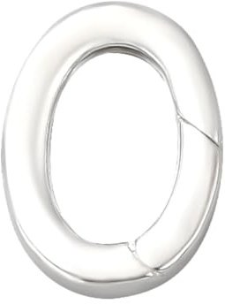 Beebeecraft Ovaler Federverschluss 925 Sterlingsilber Federring Clip Karabinerverschluss Verbinder Zur Schmuckherstellung Armband Halskette