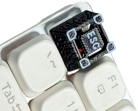 Zeizafa Capuchons De Touches ESC Personnalisables Design Unique avec Hauteur OEM pour Claviers Mécaniques avec Tige Croisée Conception Artistique