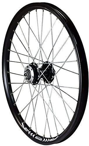 Redondo 20 Zoll Vorderrad Laufrad Fahrrad Hohlkammer Faltrad Felge Schwarz Disc