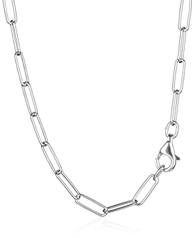 NKlaus Ankerkette 925 Silber, 50cm, Breite: 3,4mm, Gewicht: 5,54g, 1 Stück | Halskette