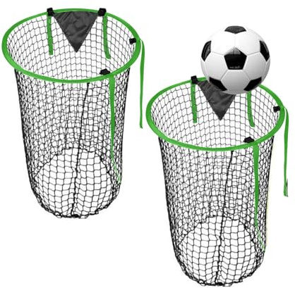 ORIENTOOLS Fußballtor Torwand Netz Fussball Netz für Kinder Tragbar Training Outdoor Fussballtor draußen Football Garden Goal Netze