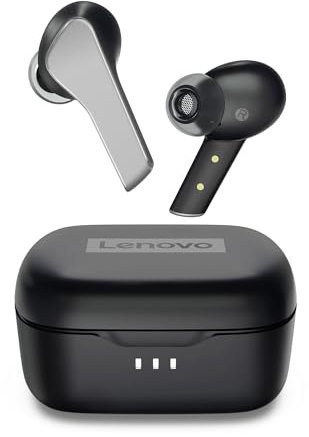 Lenovo Smart Wireless Earbuds Casque Sans fil Ecouteurs Musique/Quotidien Bluetooth Noir