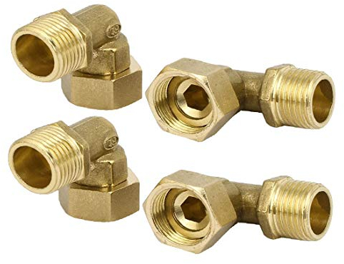 Messing-T-Stück, Schlauchverbindung, Messingverschraubung, Schlauchverschraubungen, Schlauchzubehör, 20 mm Durchmesser, Außengewinde, Messing, zuverlässige Wirksamkeit,