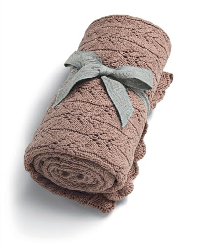 Mamas & Papas Small Knitted Blanket, Wildflower