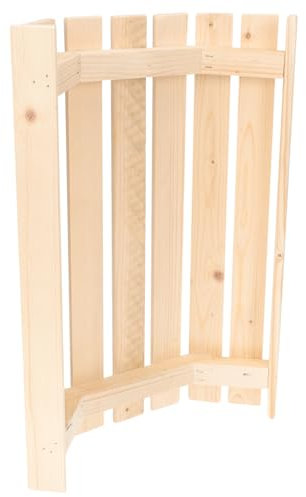 CIYODO Holz Saunalampenschirm Lichtabdeckung Sauna Lampenabdeckung Einfache Lampenschirm Heimlichtabdeckung Dekorativ