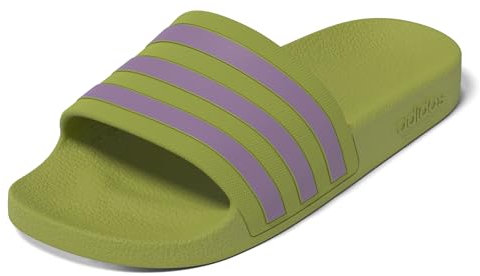 adidas Adilette Aqua Slides, Infradito Donna, Preloved Lime Preloved Viola Preloved Lime, 43 EU