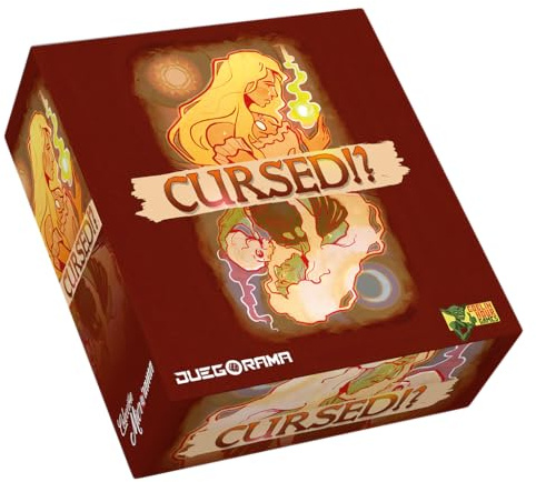 Juegorama | Cursed!? | Juego de Mesa | A Partir de 12 Años | Juego en Solitario | 5-10 Minutos por Partida | Español