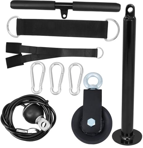 MOTHNUR 1satz Professionelles Pulley-System Set Für Fitness-Training Vielseitiges Workout-Set Zur Stärkung Von Handgelenken Und Unterarmen Installieren Für Zuhause