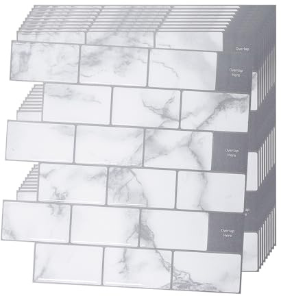 LeapBeast Piastrelle Adesive Cucina,Backsplash Autoadesivo 3D, Mattonelle Adesive,Rivestimento Parete Adesivo,PVC Pannelli Decorativi 3d,Adatto per bagno, cucina, soggiorno (Grigio)