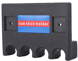 SANRLO Poolqueue-Ablage gegen Tisch für Billardqueue-Halter, Queue-Rack, 3/4/5 Löcher, Billardqueue-Halter, Billard-Pool-Stick-Halter