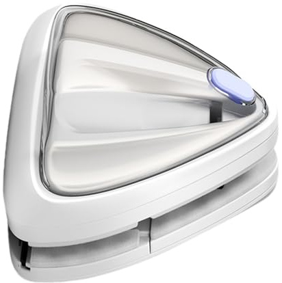 Essuie-vitre magnétique - Brosse de nettoyage double face - Nettoyeur de vitres ménagers - Nettoyeur de fenêtre extérieur stable pour la maison, l'école, le bureau, l'hôtel