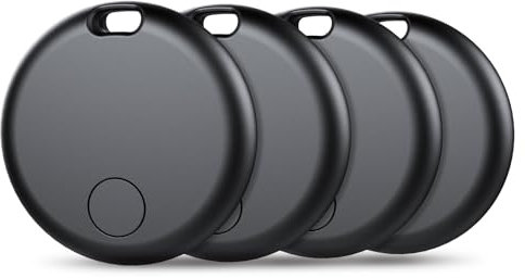 Air Tracker Tag 4 Pezzi, Funziona con Apple Dov'è (Solo iOS)