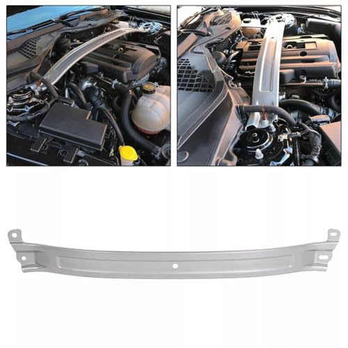 Front Engine Upper Suspension Strut Bar Tower Brace Fit For 2015-2023 F0rd Mustang, Silver, FR3Z-16A200-A, FR3Z-16A200-D, GR3Z-16A200-A