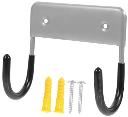 TOYANDONA Support Mural pour Planche à Repasser Fer Porte-Fer et Porte-Planche Robuste Rack de Rangement Mural pour Buanderie Installation avec Vis Compatible Plupart des Modèles