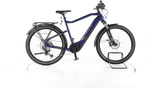 HAIBIKE E Bike Trekking 7 Trekking E-Bike Herren 27,5 Zoll Elektrofahrrad, Yamaha 70 Nm 630 Wh, 11 Gänge, Hydraulische Scheibenbremse 178-186 cm blau (Generalüberholt)