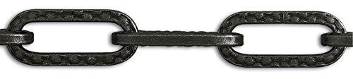 Chapuis BL13 Bobine de Kette lustrerie-décoration/Stahldraht gehämmert 32 kg Ø 4 mm x 12 m schwarz