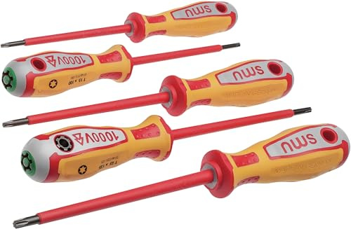 NWS VDE Schraubendreher-Satz 096T-6, Torx (TX) + System-Bit