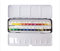 MUNGYO Professional Half Pan Size Water Colors Set in Tin Case/Integral Mixing Palette in The lid (24 Colors)