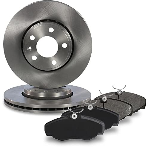 ATEC GERMANY Juego de frenos eje delantero incl. discos de freno ¯ 305 mm ventilados + pastillas de freno delanteras compatible con NISSAN PRIMASTAR Bus (X83),OPEL VIVARO A (X83),RENAULT TRAFIC II