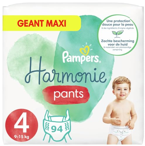 PAMPERS HARMONIE PANTS TAILLE 4 94 COUCHES