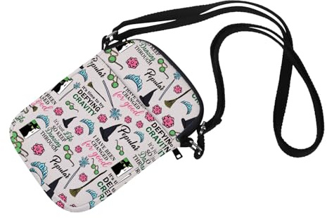 W The Broadway Musical Inspired Gift Musical Theater Zipper Pouch Makeup Bag Gift for Actor Actress (POPULARCrossbody)