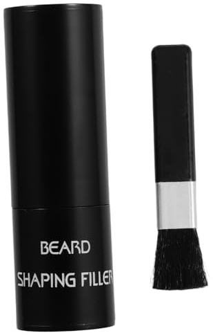 jojofuny Beard Shaping Tool Für Männer Bartfüllstift Für Dichte Und Schnurrbärte Einfach Anzuwenden Langanhaltend Für Tägliches Styling Schwarzer Concealer Für Makellose Ergebnisse