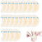 20 Pièces Pansements Ampoules Talon, Invisibles Pansements Hydrocolloïde Gel Bandages pour Prévention et Soin des Ampoules, Coussins d'ampoules pour le talon, les orteils et les pieds