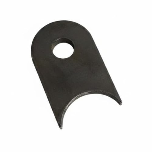 Viahsen Bras de Support Châssis Commande Arrière Patte de Fixation pour Tab de Montage et Ancrage Châssis Installation Simple et Jumelée Adapté au Bricolage, Pièce À Souder Pour Tube Rond