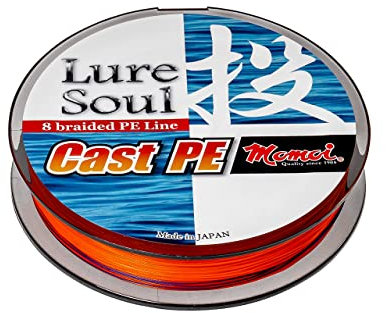 ZECK Momoi Lure Soul PE #0.8 | 5,9 kg | 300 m | Orange - Hauptschnur