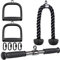 Kipika Tricep Pull Down Attachment, Cable Machine Accessories for Home Gym, Cable Machine Attachments Pulley System Gym, LAT Pull Down Attachment Weight Fitness