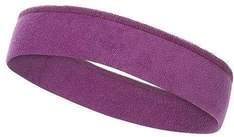 Fashy Bade- & Kosmetikband aus Frottee, mit Klettverschluss, lila, 3800