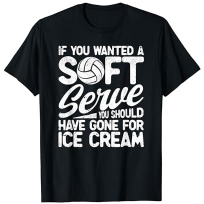 Si vous vouliez une portion molle, optez pour le volley-ball à la crème glacée T-Shirt