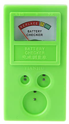 Button Battery Tester LR44 CR2025 Watch Battery Checker Portable Button Cell Coin Battery Power Tester Accessory