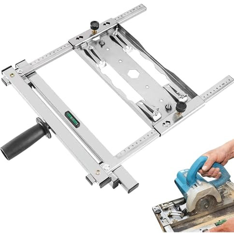 Guía de corte de sierra, riel de guía de sierra circular, guía de borde de sierra circular, guía de sierra para sierra circular, pista de sierra de acero inoxidable, guía de sierra de habilidad