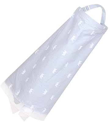 Milisten Camisa de Enfermería de Lactancia de Algodón para Lactancia para Uso Exterior Espacios Públicos