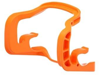 Linsskyddsstång anti-kollisionsstötfångare kompatibel med Neo drönare kompatibel med drönare tillbehör plast skyddsstång kompatibel med Neo-modell (orange)