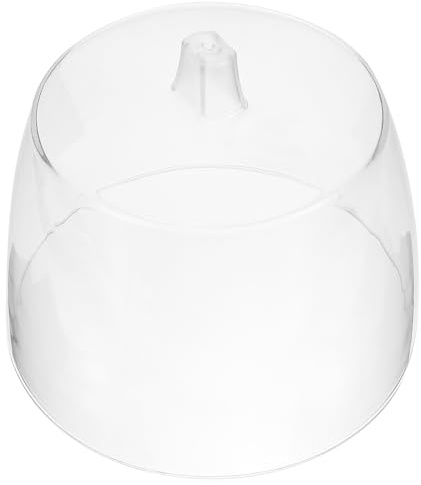 STAHAD Tapa Acrílica para Rallador de Queso Rotatorio, Cubierta Protectora Transparente para Cocina, Cúpula para Cortadora de Queso y Chocolate, Accesorio para Postres y Bandejas
