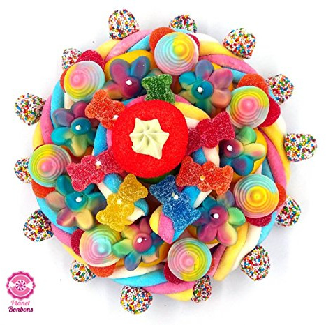Gâteau de bonbons Arc en ciel 220mm