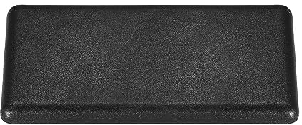 uxcell 3060 EU Standard Profile End Cap, Plastic Rectangle Aluminum Extrusion Plug for Trolley, Fish Tank Rack, Storage Rack, Black 30x60mm 20pcs