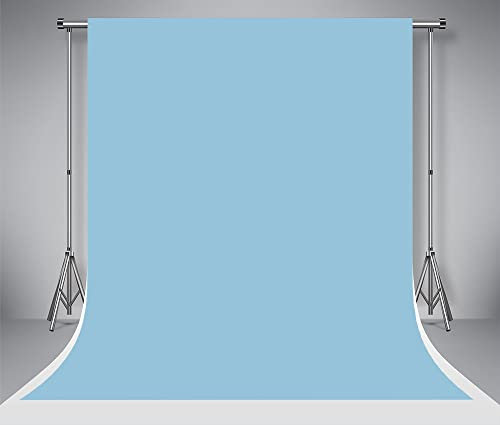 Kate Light Blue Studio Photography Backdrop 10ftx12ft/3mx3.6m Solid Baby Blue Portrait Photo shooting Simplestyle Wedding Photo booth make up Video ID Photo Background