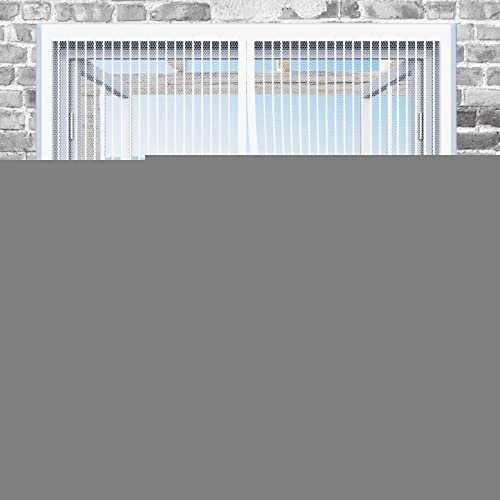Moskitonetze Für Fenster 115 x 80 cm Fliegengitter Für Fenster Kein Bohren Kinderleichte Montage Magnet Fliegengitter Für Alle Universalfenster, Weiß