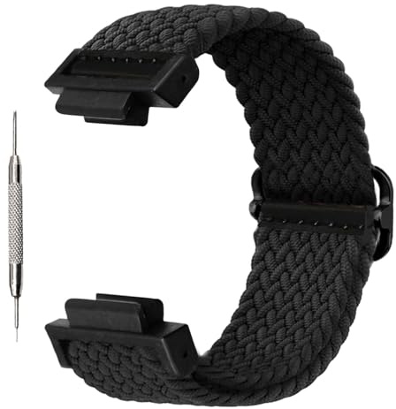 ahayo Elastische Solo Loop Armband für Casio gshock DW5600/8900, Weiche elastische verstellbare geflochtene Uhrenarmband mit verstellbarer Schnalle für GA-100 6900