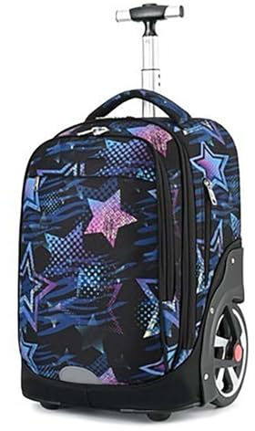 GOTYKE Laptop Trolley Rucksack Business Rolling Reiserucksack mit Rollen Handgepäck Groß Rucksack Laptoptasche Rollkoffer für Herren Damen wasserdichte Aktenkoffer für Reisen/Männer/Frauen(7)