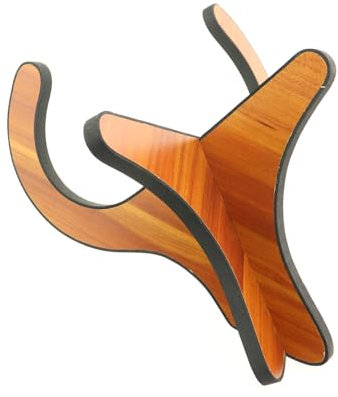 ZHYOHEN Ukulelenständer aus Holz, zusammenklappbar, tragbar, Musikinstrumentenständer, Musikmöbel, Dekoration für kleine Musikinstrumente