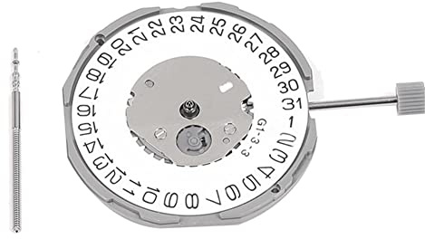 Okeeyseda GM12/GM10 rörelse + handtag GM12 trepunktskalender + 0 mm tre-stift hög mekanisk klockrörelse ersättning