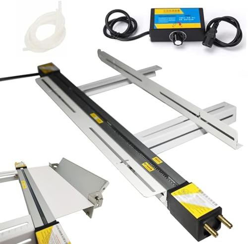 Plieuse de Plastique Acrylique Machine de cintrage de plastique PVC à chaud, 30/60/125 cm, pour la décoration, la fabrication d'enseignes et les vitrines, épaisseur de chauffage : 1 à 6 mm,