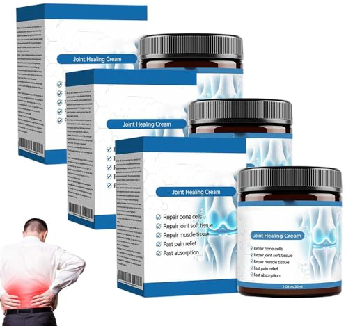 Crema per le articolazioni curative, crema lenitiva per complessi peptidici, migliora efficacemente il disagio articolare e migliora la mobilità, per schiena, collo, mani, ginocchio (3 pcs)