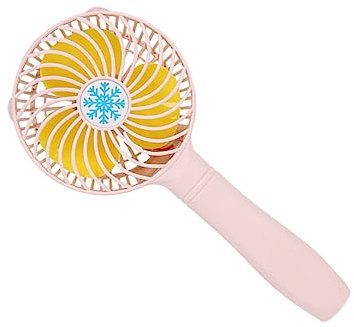 Amosfun Ventilador De Mano Potente Recargable Mini Ventilador Usb Portátil Para Hogar