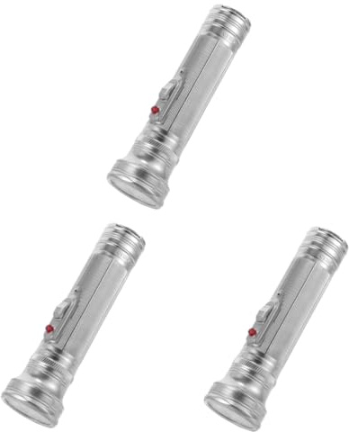 PRETYZOOM Linterna De 3 Piezas Linterna De Campamento Antigua De Iluminación para Exteriores De Metal para Aire Pequeña De Metal para