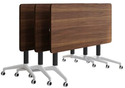 Klapptisch Computertisch Schreibtisch, Besprechungstisch, Rechteckiger Schulungs Seminartisch Bürotisch Besprechungstisch, für Büro, Besprechungsraum, Klassenzimmer